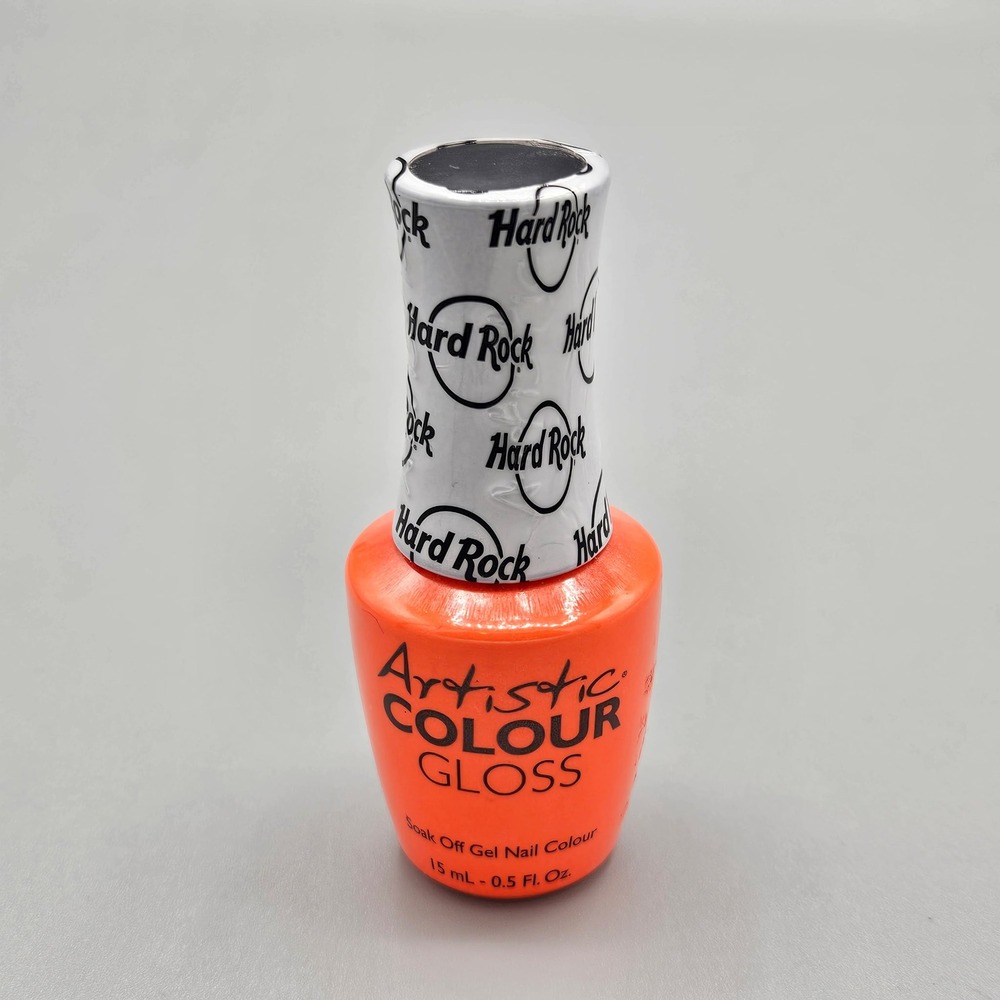 Artistic Colour Gloss Strike A Chord 2700300 Neon Orange Gel Nail‎ Polish 15ml